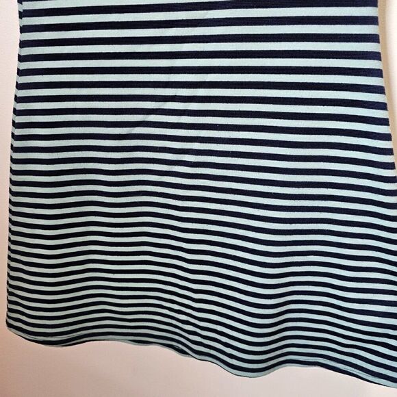 EUC FP BEACH STRIPED MOCK NECK CAP SLEEVES SHORT DRESS SIZE XS - Picture 5 of 15